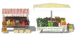 70-1071 - Marktstand Obst,Gemüse,Honig