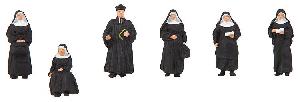 241-150942 - Nonnen und Pfarrer