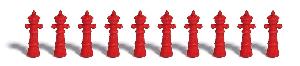70-7774 - 10 Hydranten