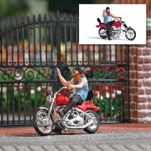 70-7861 - US Motorrad mit Biker