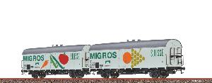 73-47611 - Set Kühlwagen DB Migros (Epoche IV)