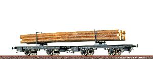 73-47726 - 2 Drehschemelw. DRG Holz (Epoche II)