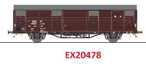 235-EX20478 - Ged. Güterwagen DR (Epoche IV)