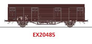 235-EX20485 - Ged. Güterwagen DR (Epoche IV)