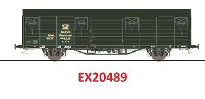 235-EX20489 - Ged. Güterwagen DB Post (Epoche IV)