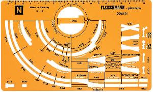 240-995101 - Gleisplanschablone N