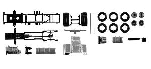 330-084567 - 2 Fahrgestelle DAF XF Euro6