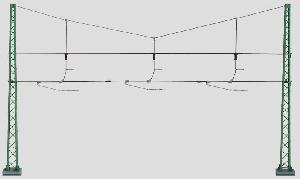 540-74131 - Quertragwerk für 3 Gleise