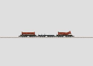 540-82349 - Set 6-achsige Schwerlastwagen DB (Epoche IV)