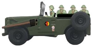 630-88232 - IFA P3 Kübelwagen offen NVA