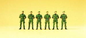 663-16831 - Infanterie stehend Bundesw.