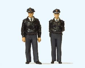 663-44909 - Polizisten blaue Uniform BRD
