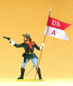 663-54750 - US Soldat Fahne