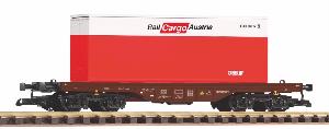 680-37011 - 4-achs Flachwagen ÖBB Container (Epoche V)