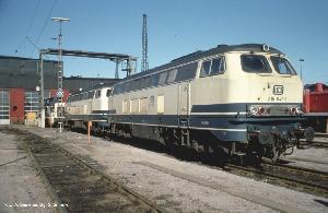 680-52409 - BR 216 DB blau-beige ~ (Epoche IV)