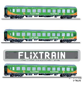 890-01030 - Set Reisezugwagen Flixtrain (Epoche VI)