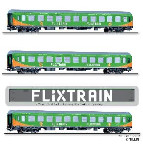 890-01030 - Set Reisezugwagen Flixtrain (Epoche VI)