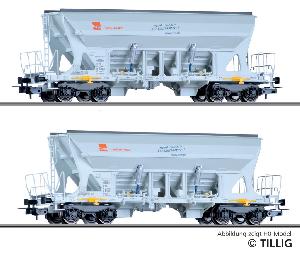 890-01039 - Set 4-achsige Schüttgutwagen HVLE (Epoche VI)