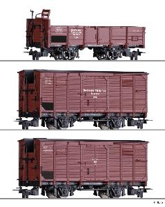 890-01273 - H0m Set Güterwagen NWE/GHE (Epoche II)