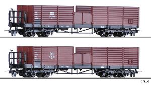 890-05924 - H0e Set 4-Off. Güterwagen DR (Epoche IV)