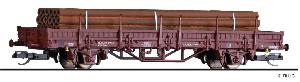 890-14763 - Niederbordwagen DR Rohre (Epoche IV)