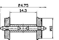 Artikelnummer: 402672 Radsätze 1...